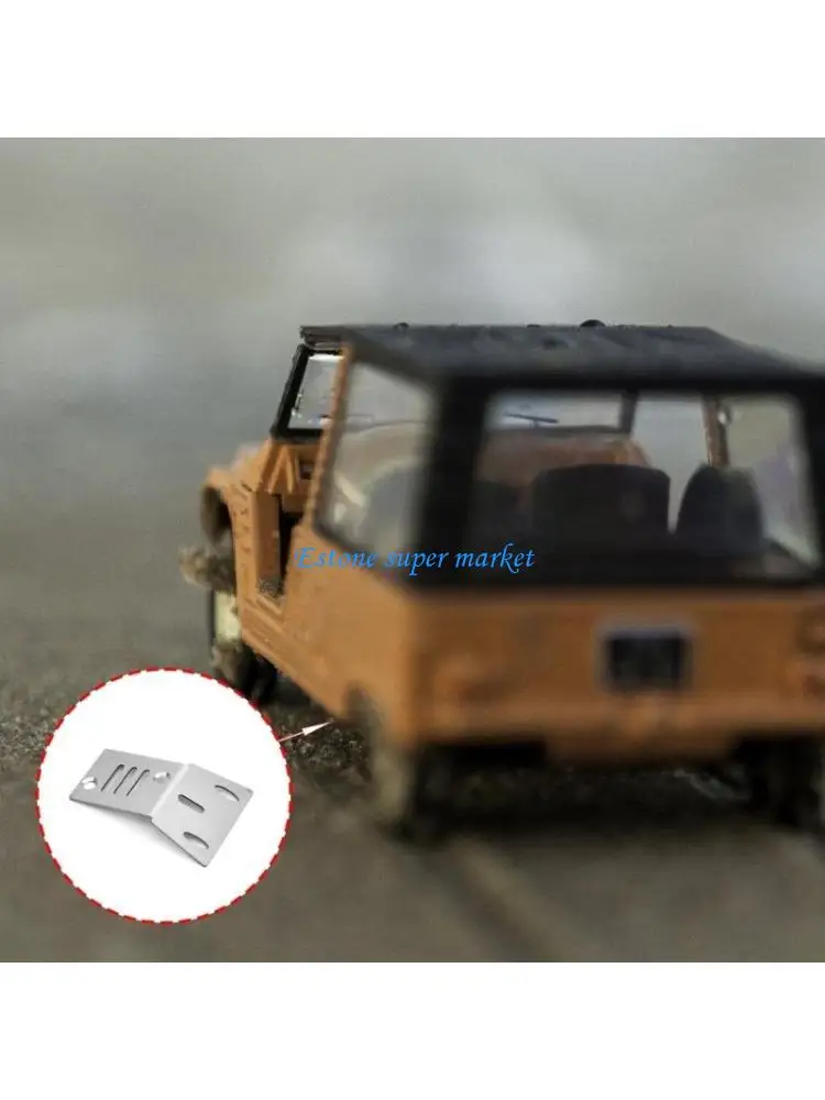 

090B Skid Guard Board Stainless Steel for Remote Control Car Chassis Guard