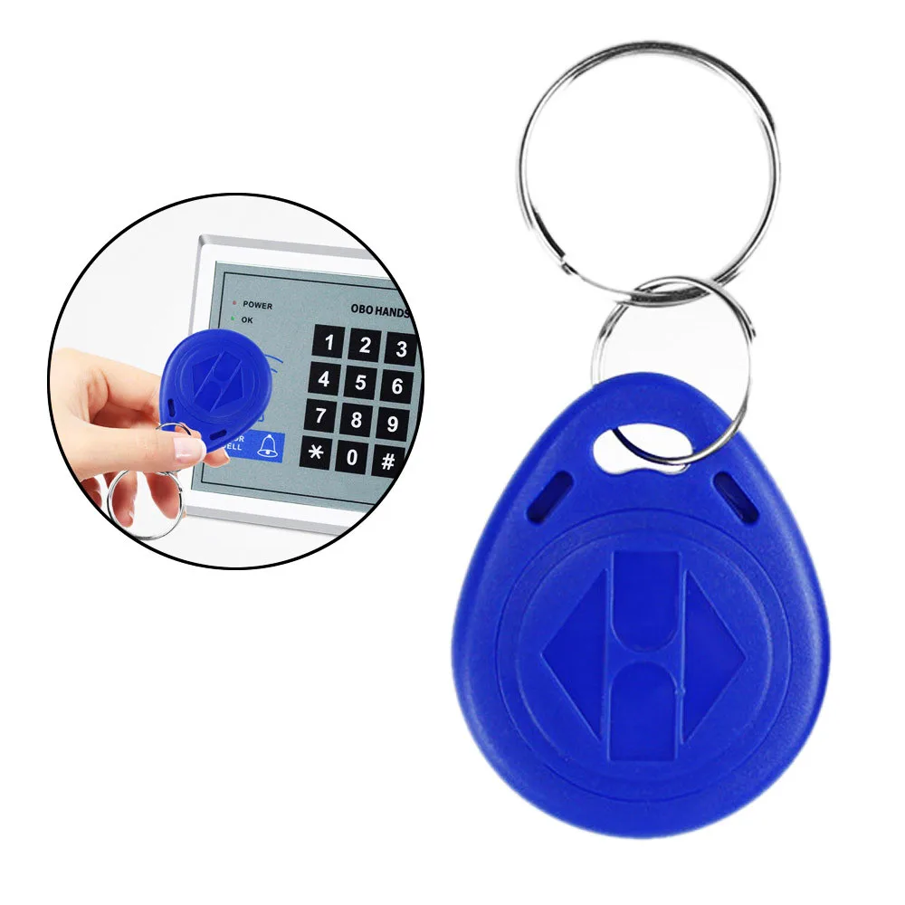 10pcs 13.56 Mhz Block 0 Sector Rewritable RFID M1 S50 1K UID Changeable Card Tag Keychain Keyfob ISO14443A