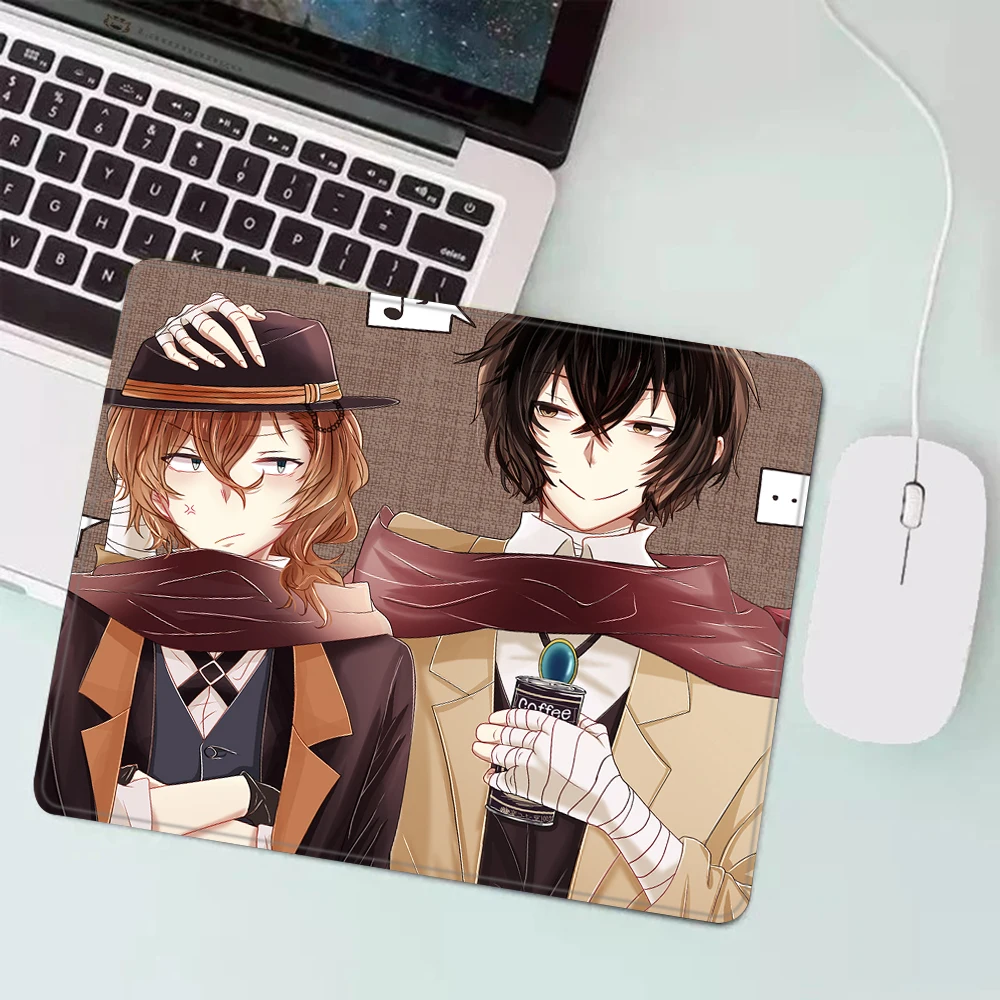 Bungou Stray Dogs Gaming Mouse Pad XS Small Mousepad For PC Gamer Desktop Decoration Office Mouse Mat Deskmat Rug