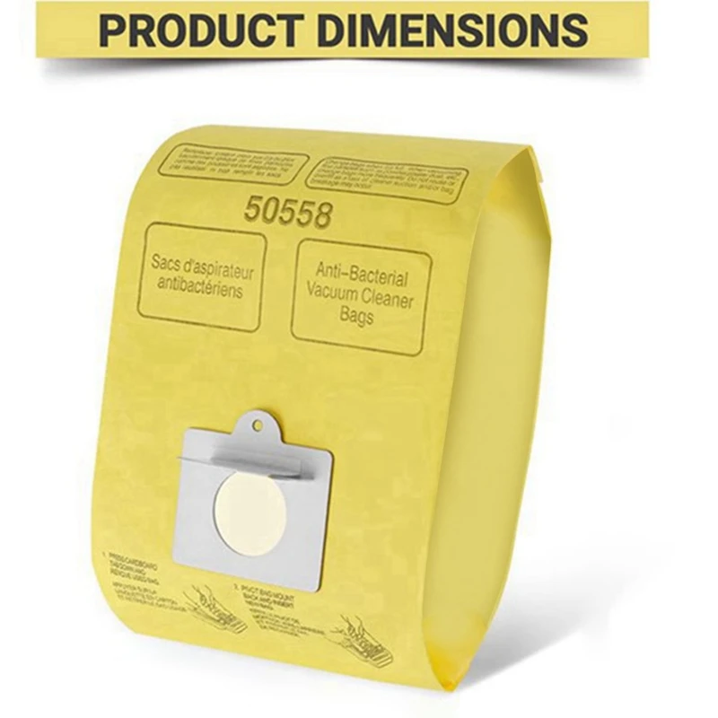 掃除機バッグ交換部品、ケンモアキャニスターアクセサリー、タイプc、q、10個、5055、50557、50558