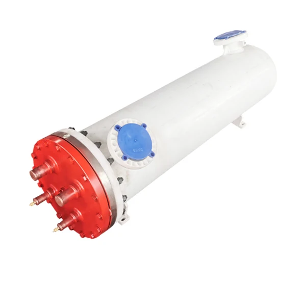 High Efficiency SS316 Tube and Shell Heat Exchanger Water Cooling Evaporator Refrigerant Cool Water Chiller