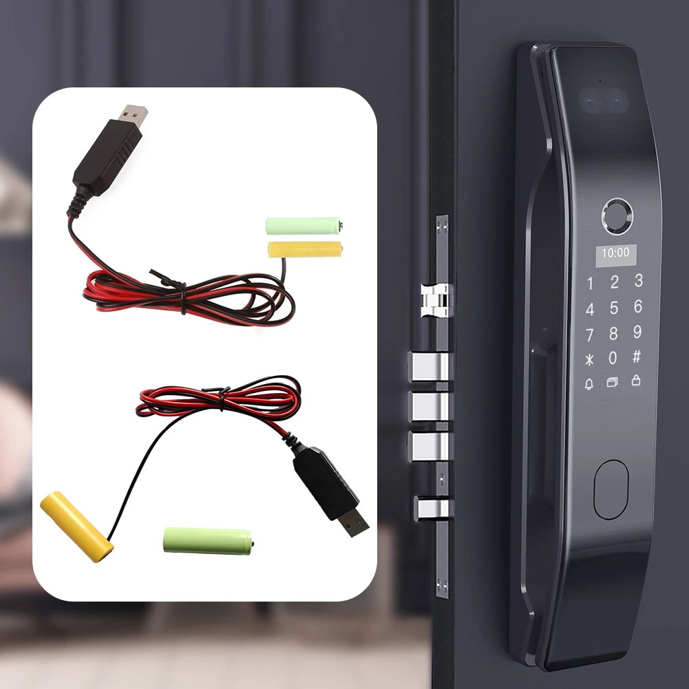 USB 5 فولت إلى 3 فولت USB كابل إمداد الطاقة AAA الدمية مزيلات البطارية كابل مزيلات الحبل لاستبدال عن بعد/الراديو/مصباح ليد #3