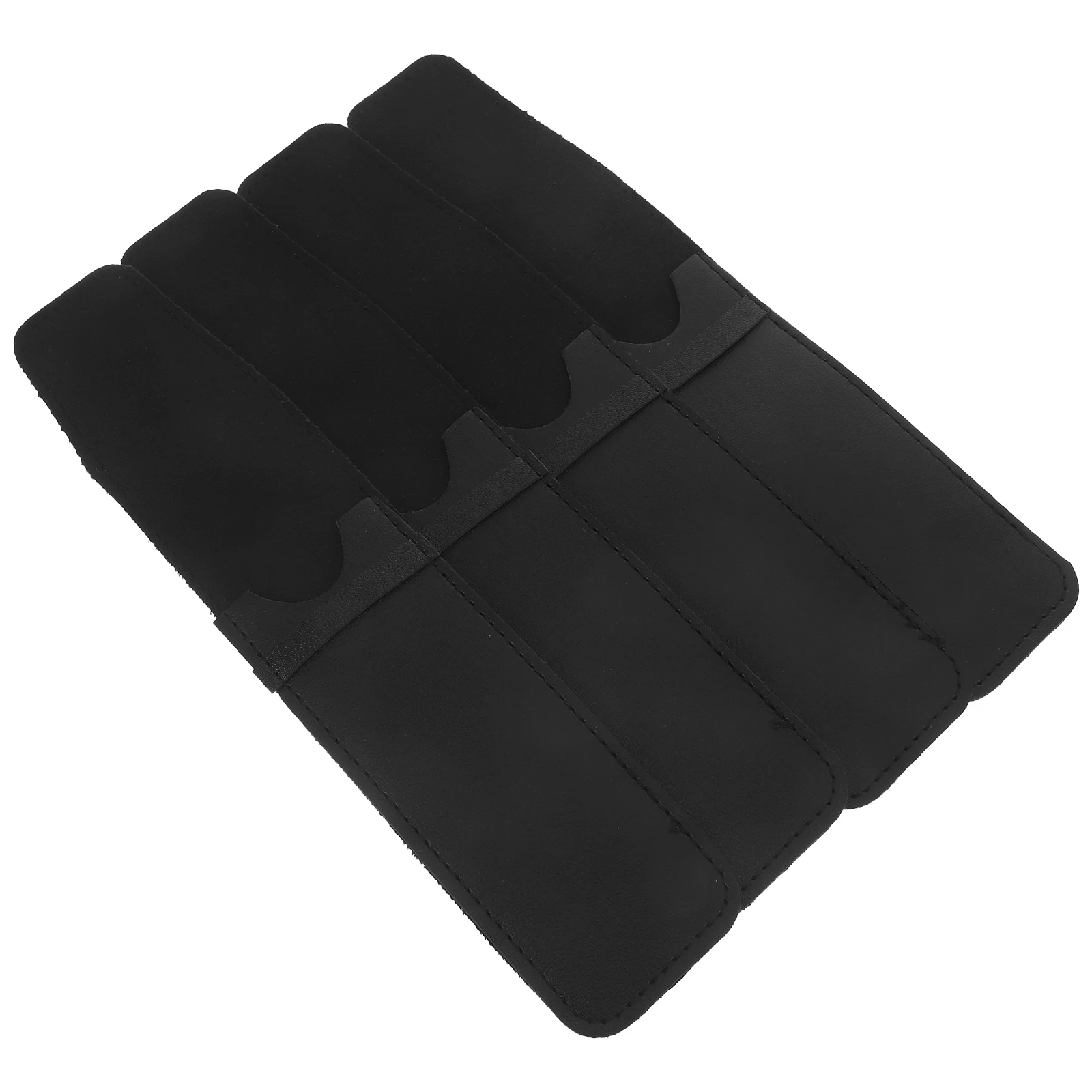 4 قطع من حافظات تخزين ماكينة الحلاقة اليدوية، غطاء ماكينة الحلاقة للسفر، حافظة محمولة مرنة، حافظة ماكينة حلاقة يدوية #5