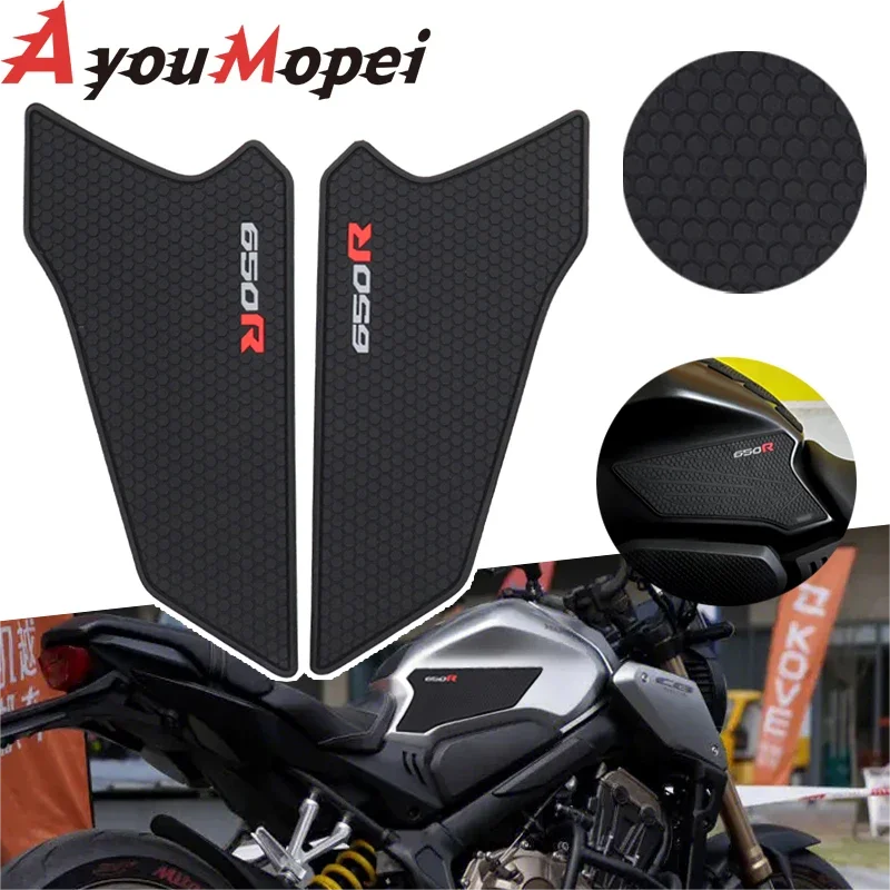 

Motorcycle anti-scratch fuel tank pad protection sticker for HONDA CB650R CBR 650 R 2019 -2023 sticker fuel tank side protection