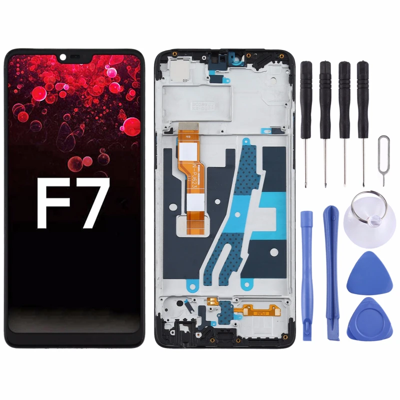 For oppo f7 lcd cph1819 display touch screen digitizer assembly replacement f7 display for oppo a3 lcd padm00 screen