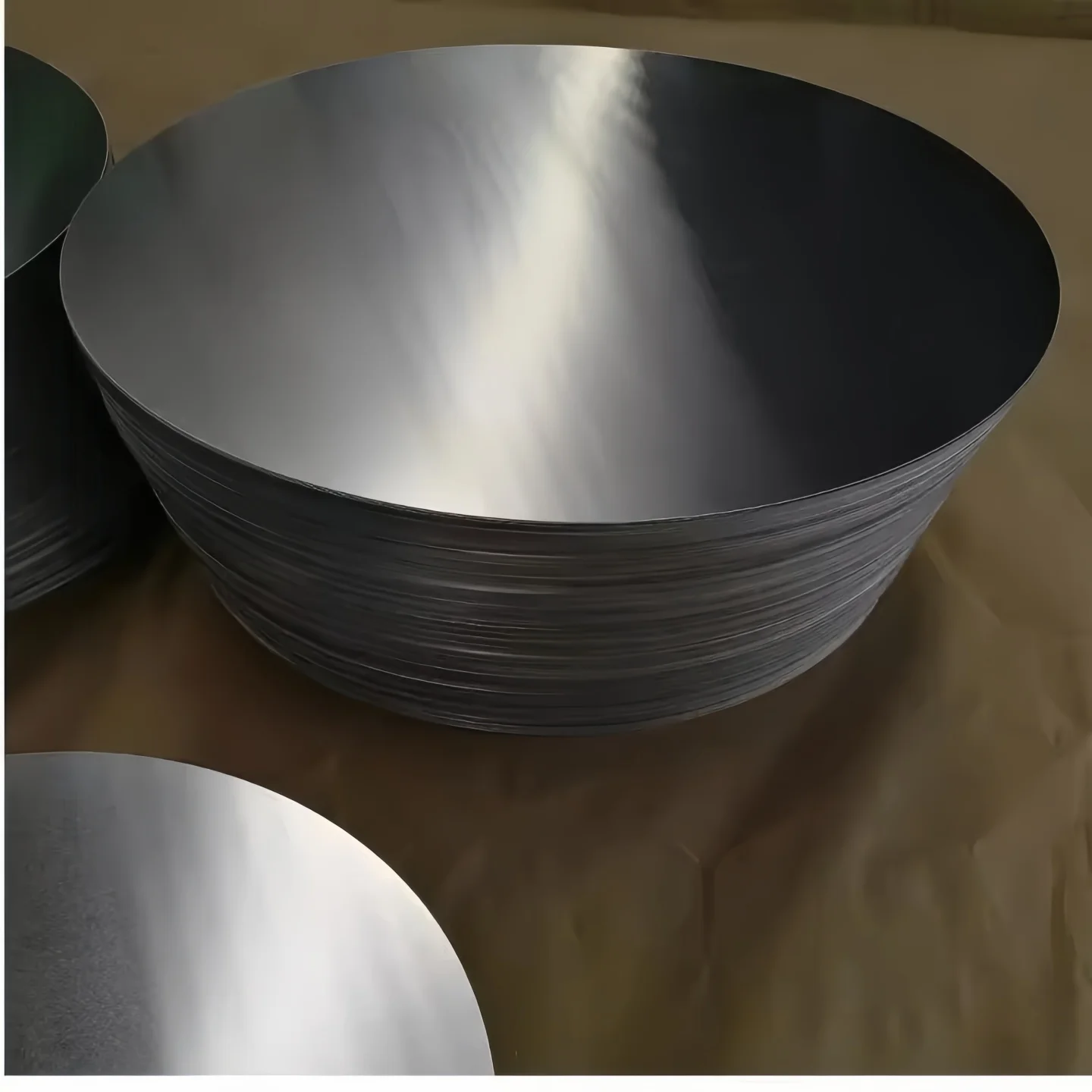

100mm~300mm Dia 6061 Aluminum discs circular plate round corrosion resistant sheet laser cutting Thick 1mm~6mm