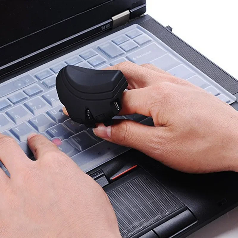 2.4G ماوس لاسلكي كسول قابل لإعادة الشحن عالمي للهاتف المحمول والكمبيوتر اللوحي دفتر شخصية ماوس لاسلكي إبداعي #2