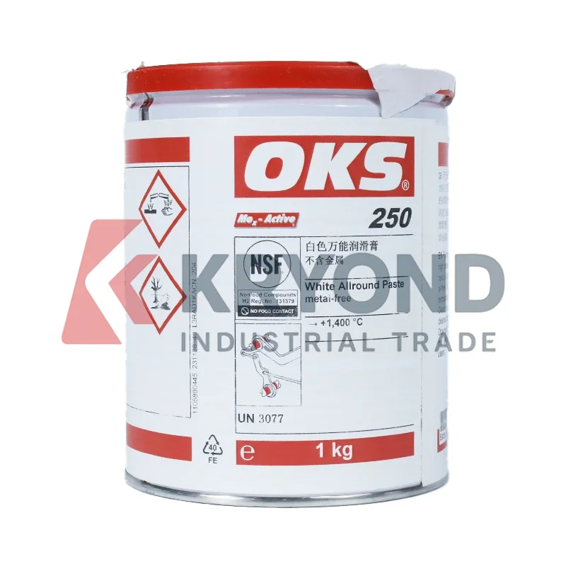 OKS 250 Silicone Grease 100g 1kg High Vacuum Heat Resistant Chemically Inert Non Corrosive Paste for O Ring and Glassware
