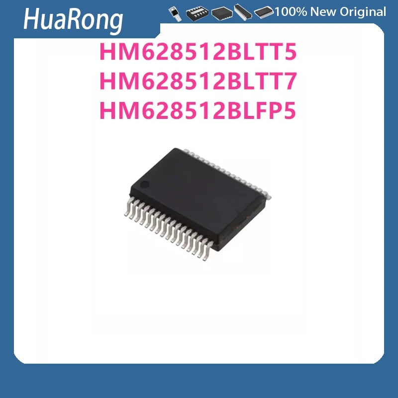 10Pcs/Lot HM628512BLTT5 HM628512BLTT7 HM628512BLFP5  SOP32