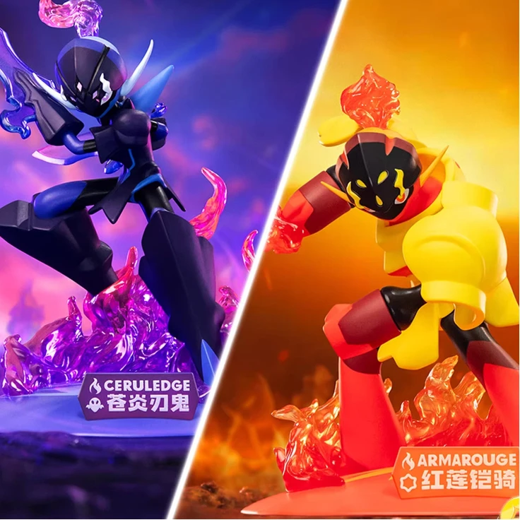 funism-ポケモン小型アクションフィギュア-armarouge-ceruledge-コレクタブルスタチュー-デスクトップ装飾ギフト-アニメゲームファンや子供向け
