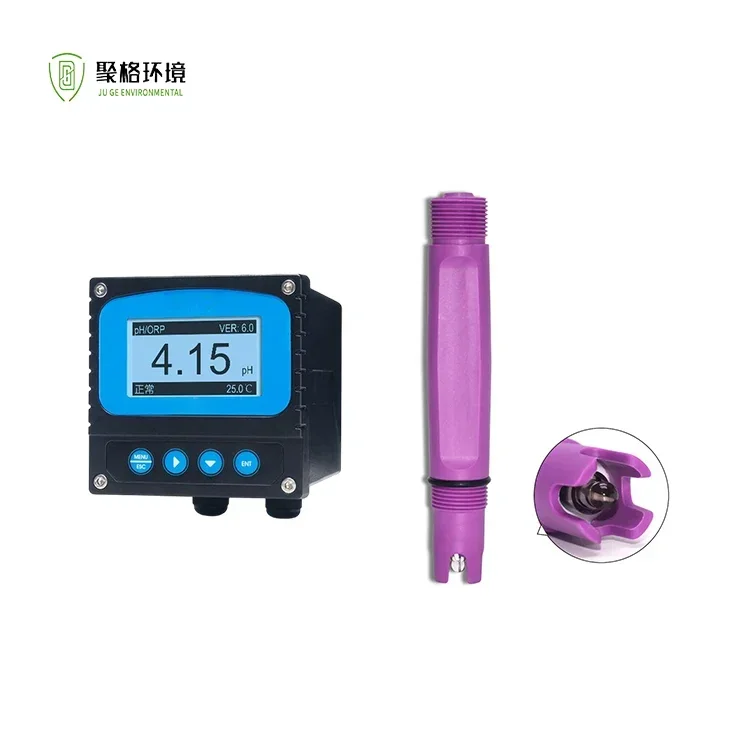 Online pH meter Industrial Strong Acid And Alkali Process pH Monitor pH Transmitter