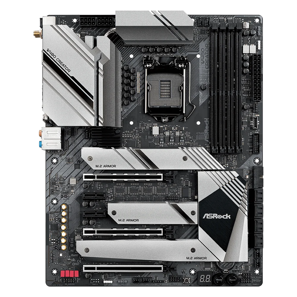 Original new Desktop motherboard for ASROCK W480 Creator