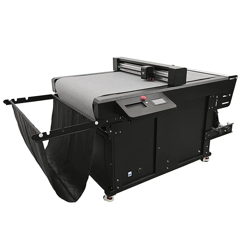 Máquina cortadora de cama plana de 60x90cm, pegatina DTF rodante y Plotter troquelado de plataforma de PVC con servomotor