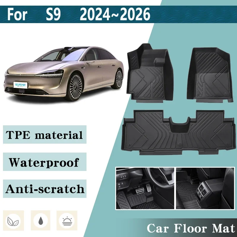 

Car Floor Mat For Stelato S9 2024 2025 2026 LHD Car Foot Storage Pads Anti-Scratch Dirt-Resistant Water Proof Auto Accessories