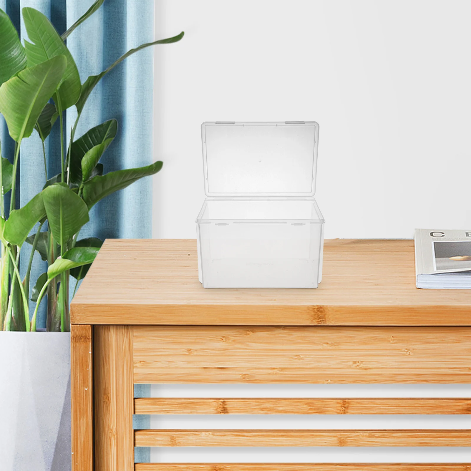 

Dustproof Moistureproof Storage Box for Cds Dvds Movies Comics Albums Transparent Organizer Clear Disc Holder Case