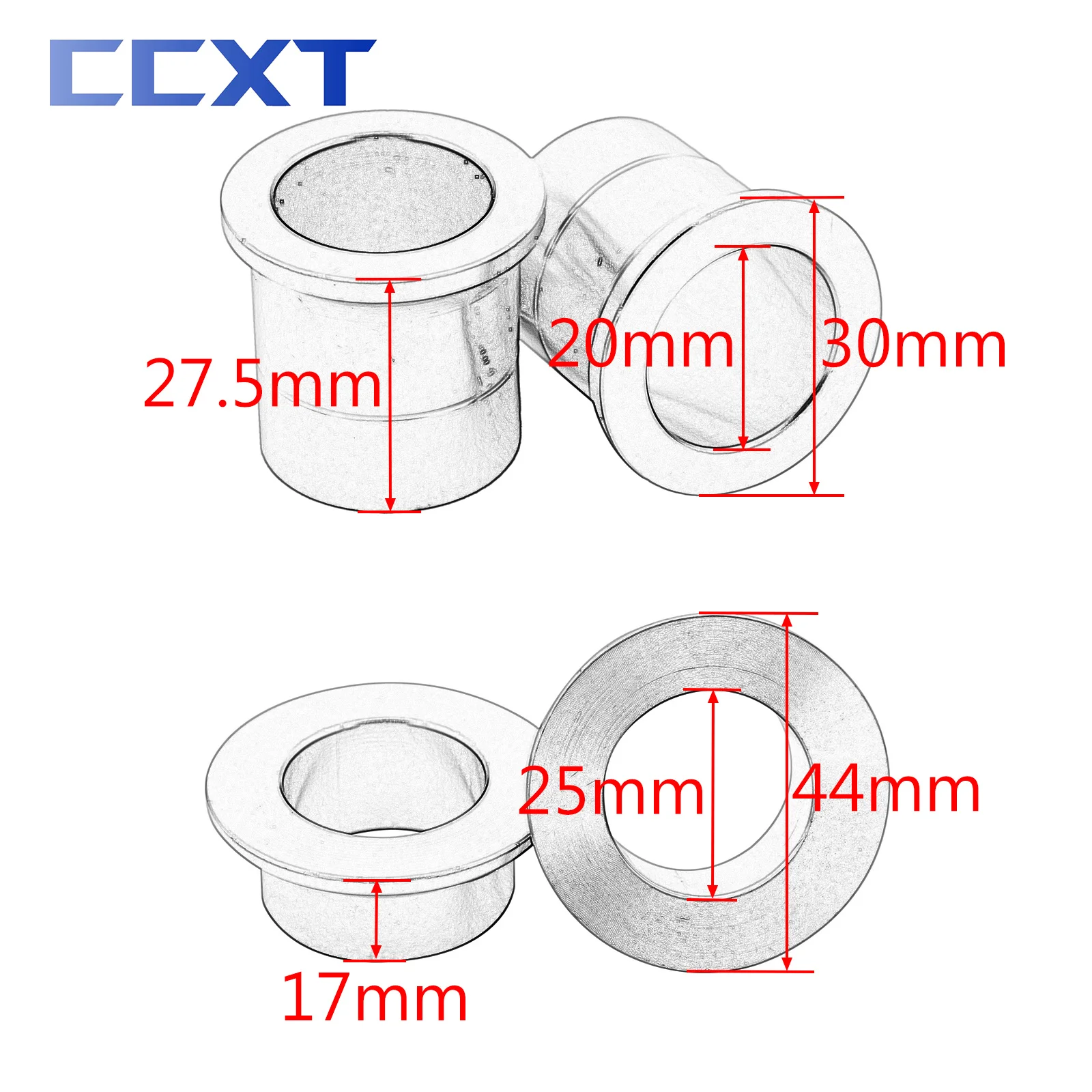 For Kawasaki KX125 KX250 KX250F KX450F KLX450R KX 125 250 250F 450F KLX 450R 2006 2007-2020 CNC Front Rear Wheel Axle Hub Spacer