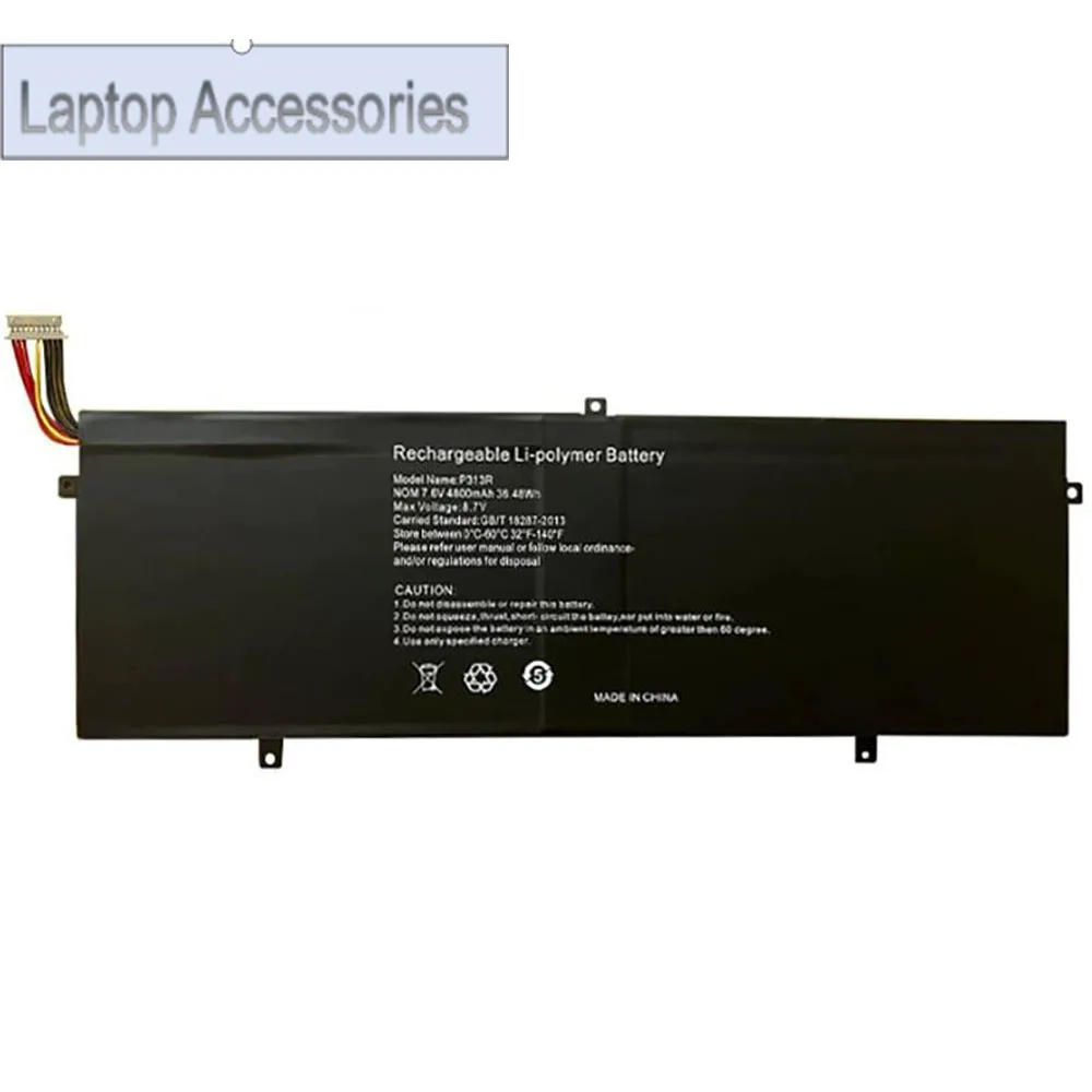 F Laptop Battery For Jumper HW-3590270 7.6V 34.96Wh 4600mAh New
