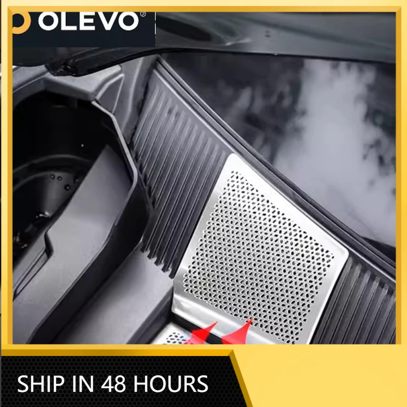 

New For Zeekr 001 2024-2025 Front Cabin Cover Dust Cover Air Conditioner Intake Trend Protective Insect Net Modification Accesso