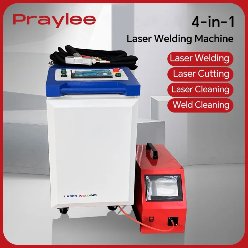 Multifunctional Laser Manual Welding Machine 3000W Portable Hand 4 in 1 Laser Welding Cutting Cleaning for Metal Steel Iron