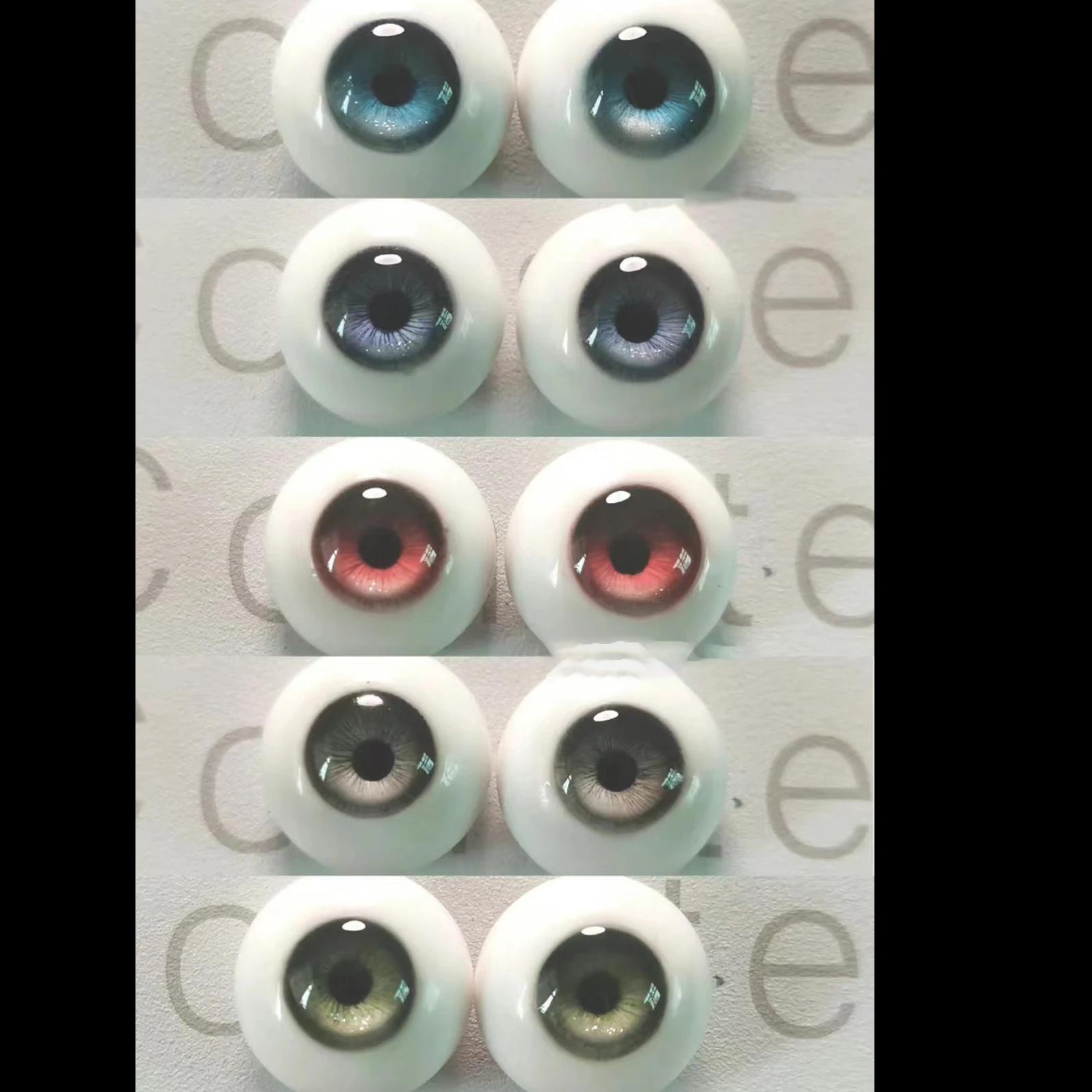 

New OB11 Doll Eyeball Resin Eyes For Toys 1/6 1/8 1/12 1/4 1/3 BJD Doll Accessories DIY Handmade Eyeball