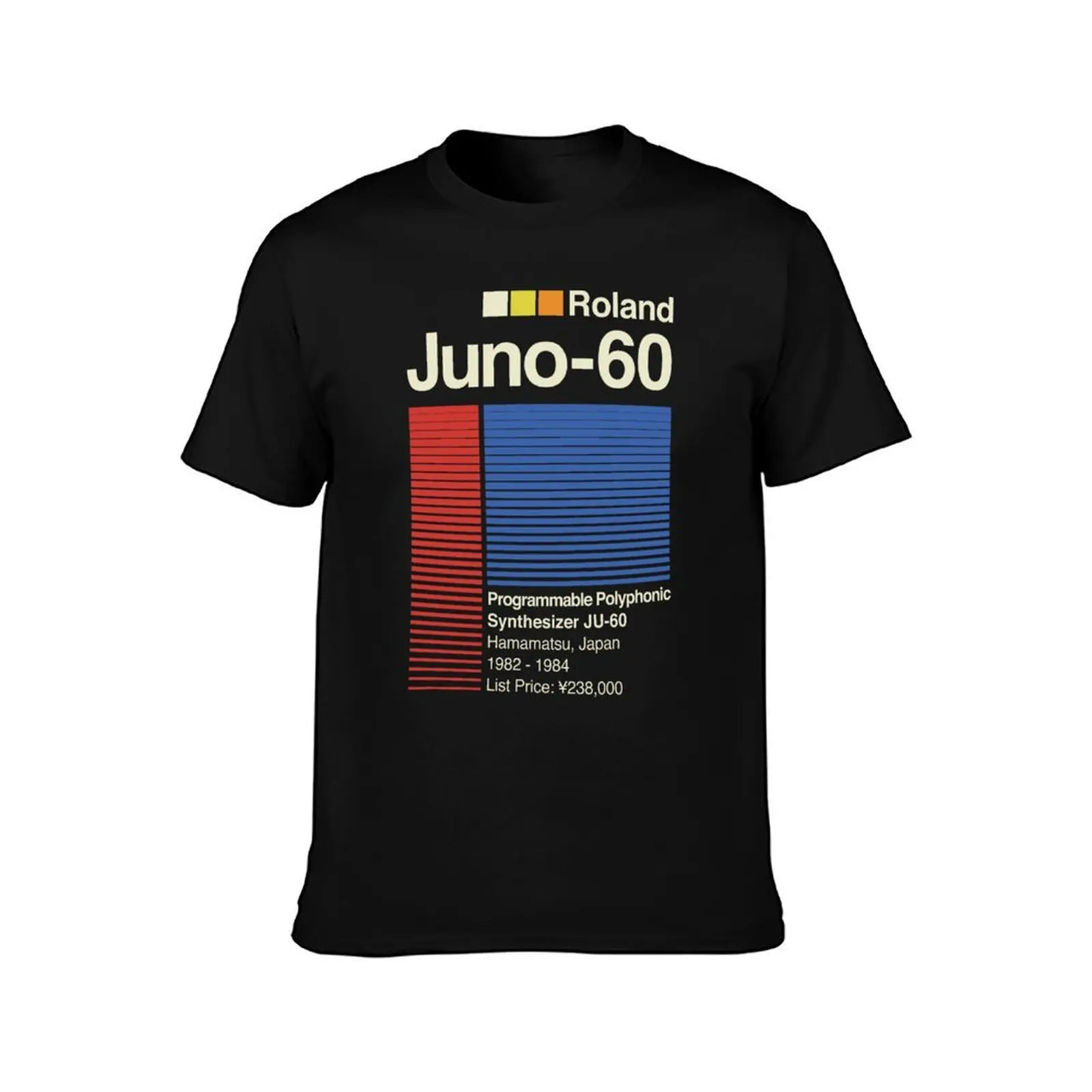 Juno 60 Horizontal T-Shirt Anti-Fade Casual Tee Shirt