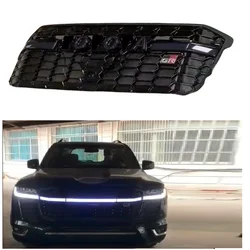 Front Racing Grills For Landcruiser Lc300 2023 2024 2025 Front Grille Grill Auto Accessories With Leds