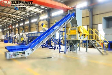 Full Set Automatic Waste Plastic Recycling Line High Efficiency for Recycled Plastic Pellet Making