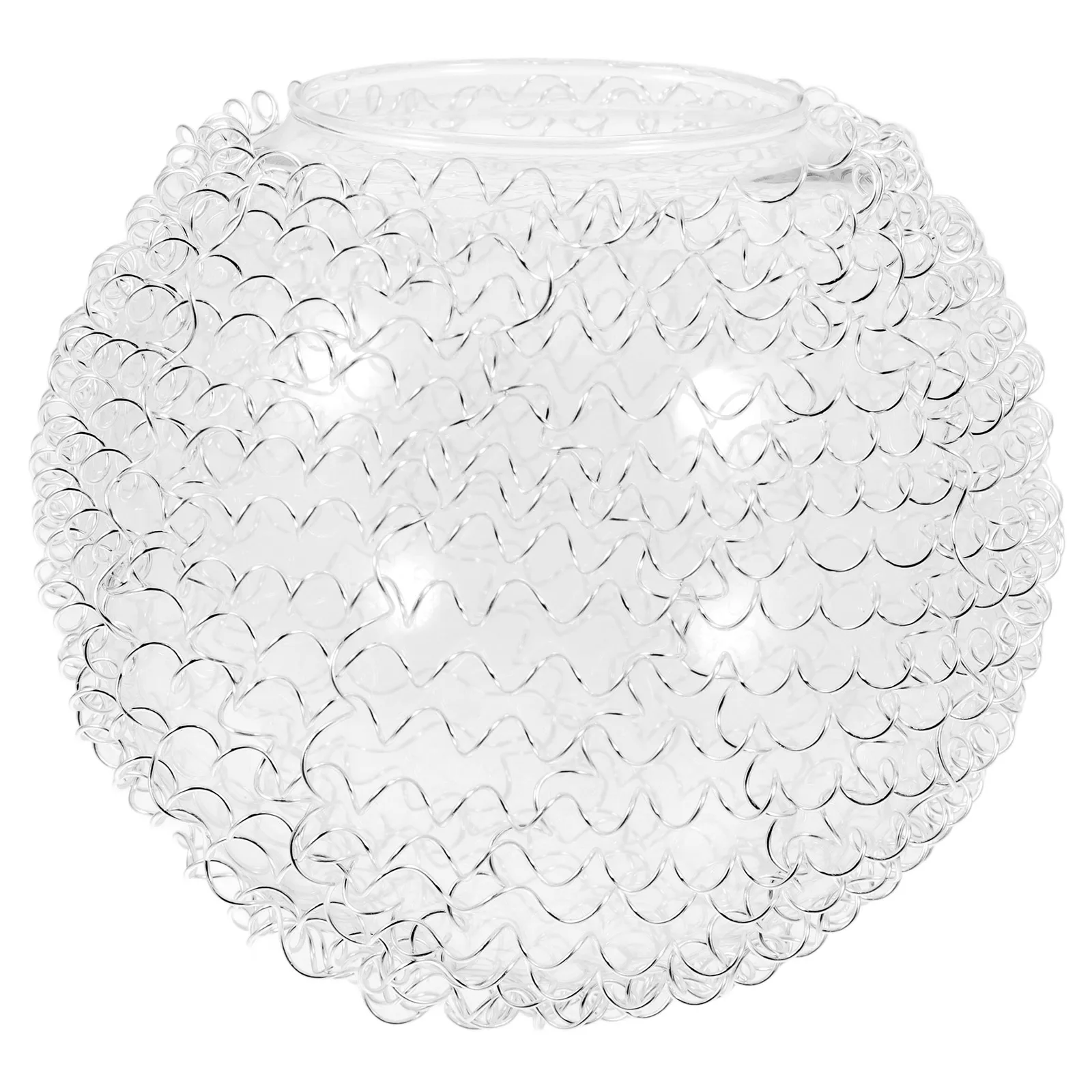 

Globe Glass Lamp Shade 1 Piece Clear Replacement Cover for Pendant Ceiling Light Decorative Chandelier Lighting Fixture Bright