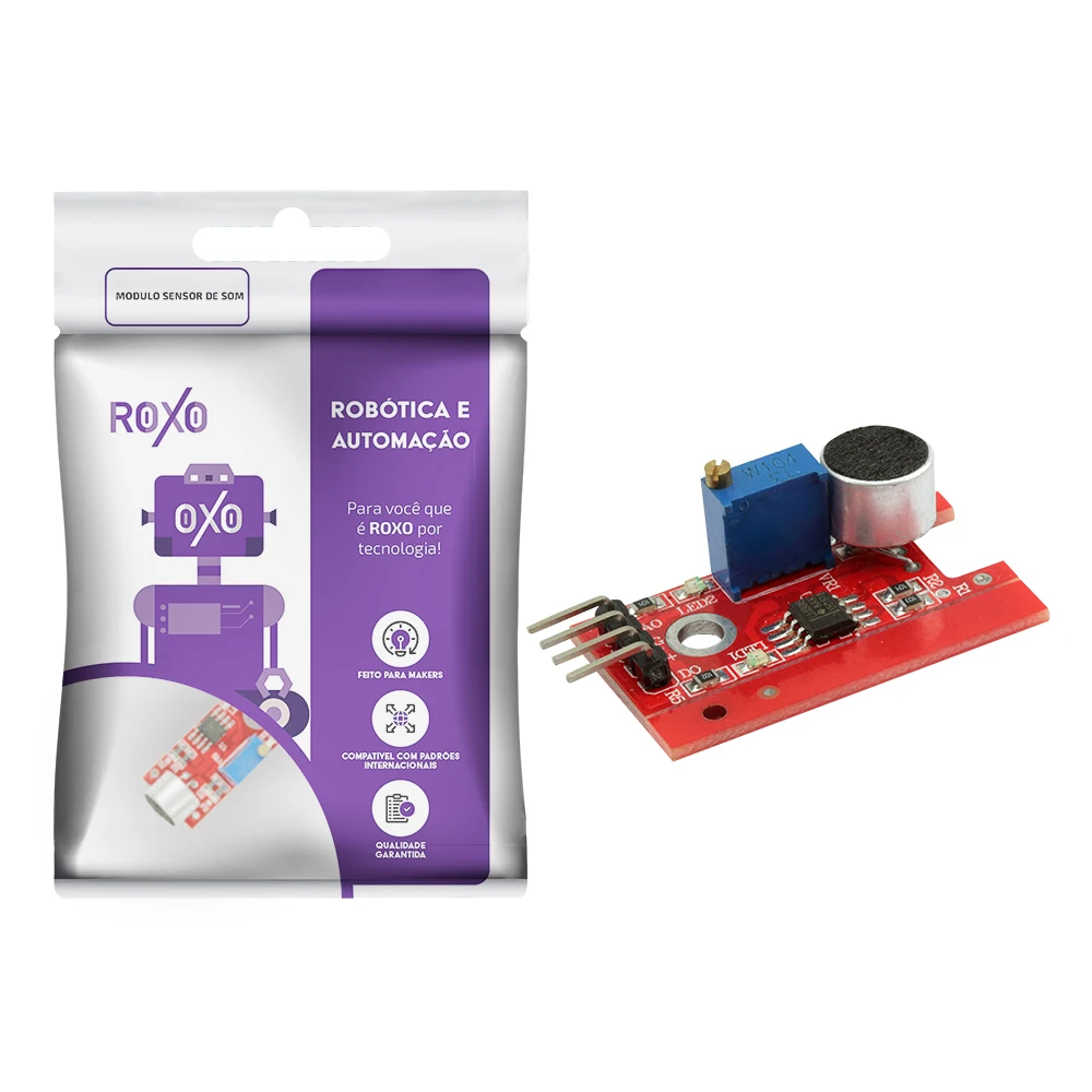 Sensor Module Detector Sound Microphone Ky-037 - RoXo