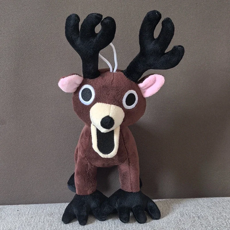 جديد 38 سنتيمتر 99 ليال في الغابة الغزلان ألعاب من القطيفة فيلم الحيوانات المحشوة الغزلان لعبة المشجعين هدايا عيد الميلاد لعب للأطفال هالوين هدية #4