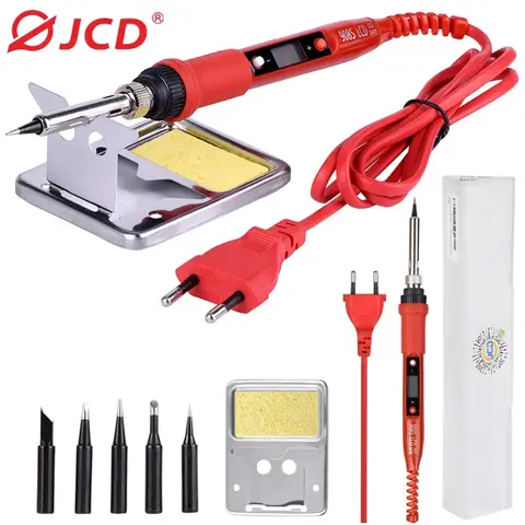220V 80W LCD Soldering Iron Kit JCD