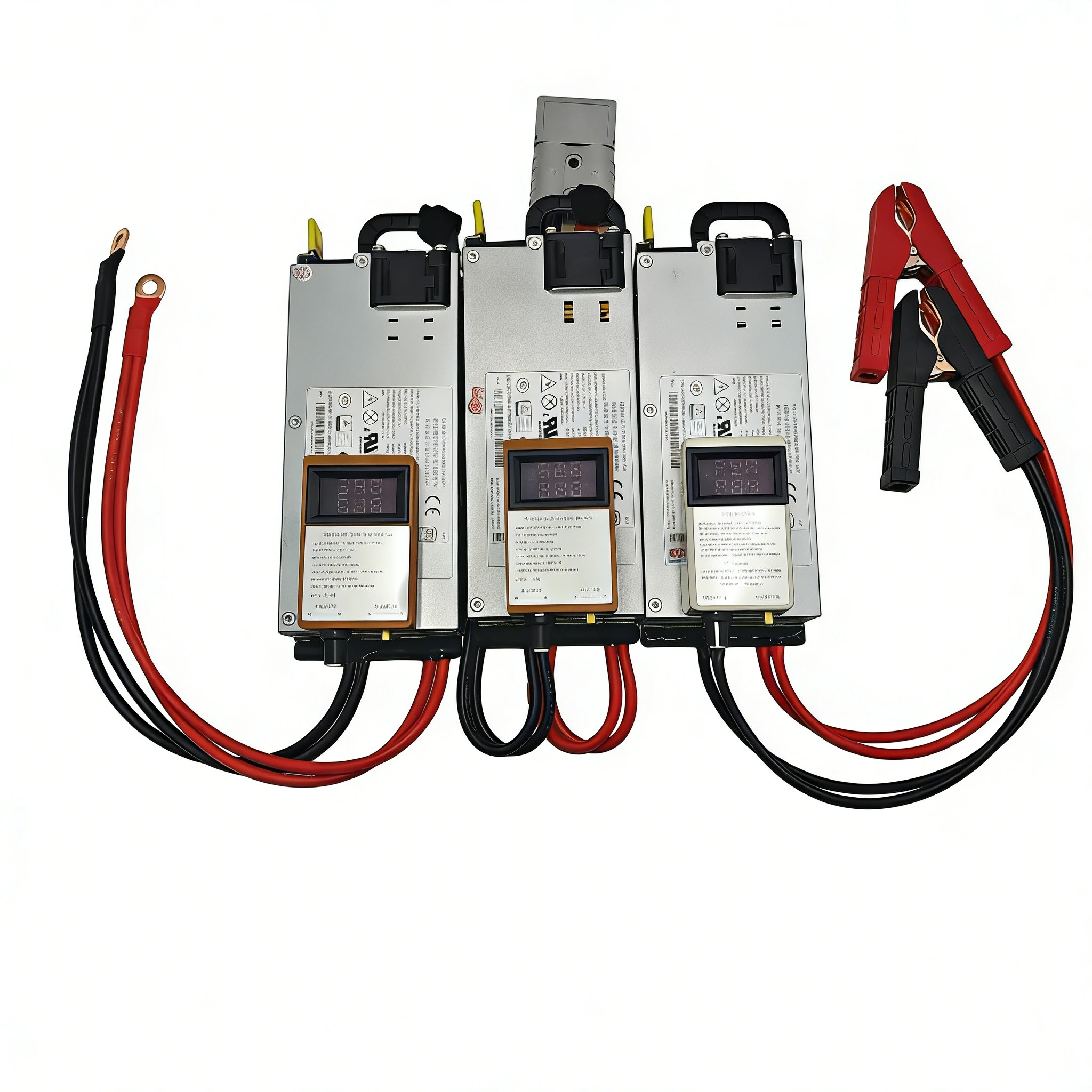 14.6V LiFePO4 Battery Charger 12V 60A 100A Adjustable 1-15V Fast Charger 110V-240V For Lithium Battery