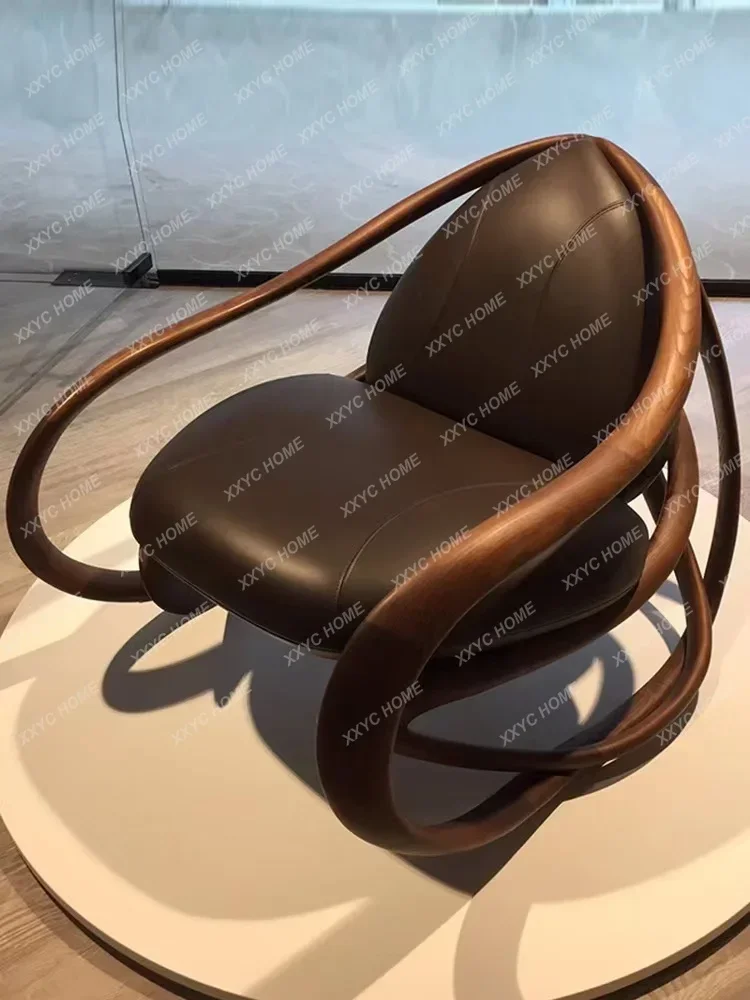 

Ленивый диван из цельного дерева для гостиной, интернет-знаменитости, ленивый диван, кресло для взрослых