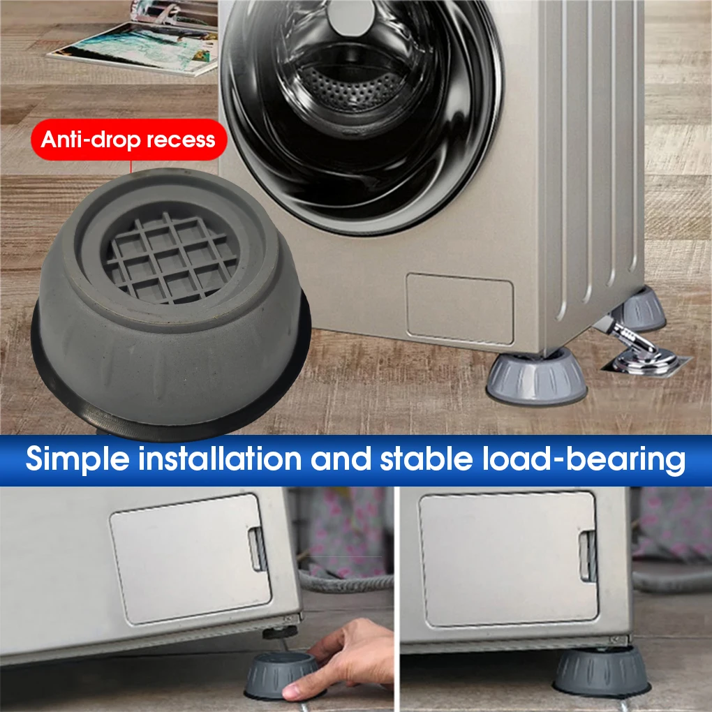 Washing Machine Feet Pad Anti-Skid Shockproof Mat Living Room Base