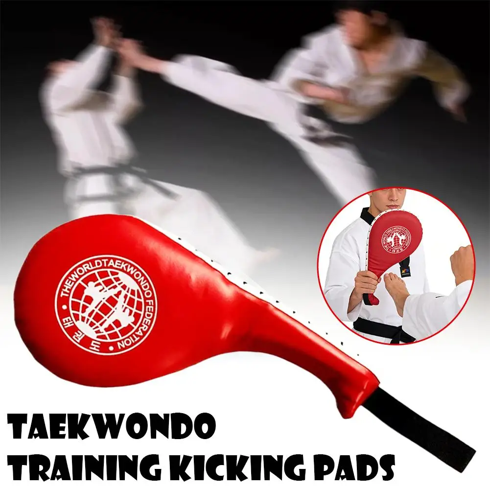 Children Adult Kick Pad Foot Target Boxing Sanda Training Taekwondo Pad Kickboxing Training Equipment Taekwondo Foot Target