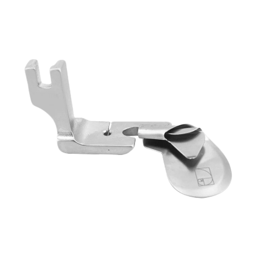 ماكينة خياطة من الفولاذ المقاوم للصدأ، ملحقات بديلة لقدم الضغط في ماكينة الخياطة، سهلة التركيب، مجلد حواف جهاز طويل العمر