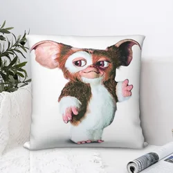 Gremlins Gizmo Mogwai przytul poszewka na poduszkę plecak Cojines Home DIY drukowane krzesło rzuć poszewka na poduszkę dekoracyjna