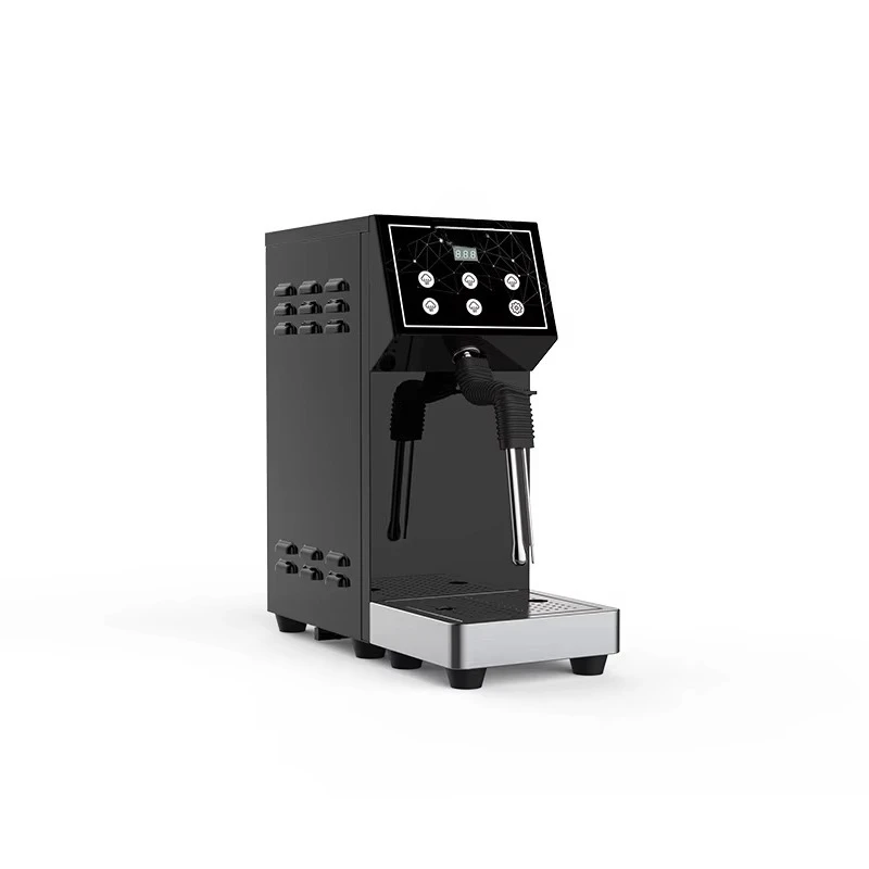 

Upgrade Automatic Desktop Stainless Steel Milk Frother Special Bubble Tea Steam Machine for Milk Tea Shop