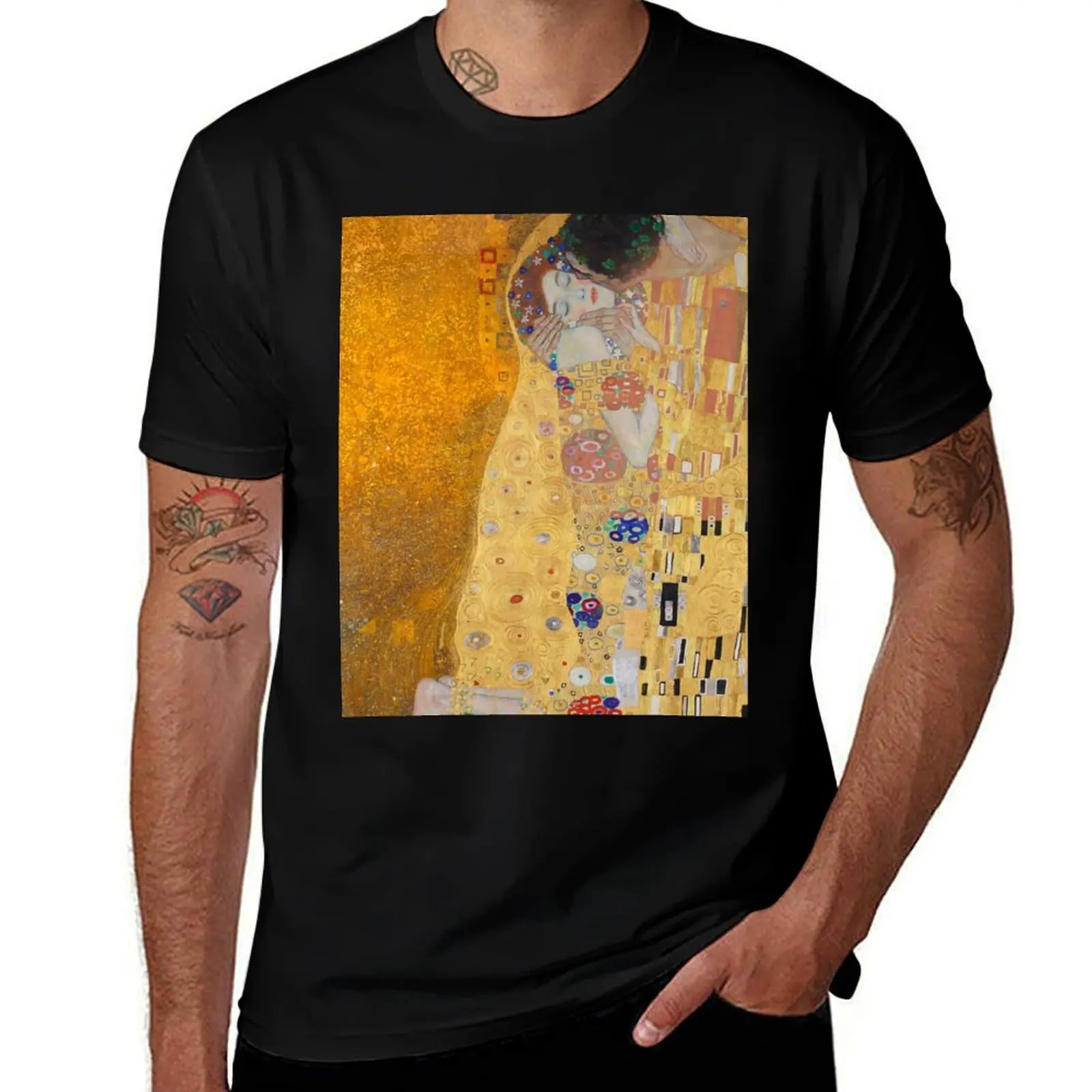 

Gustav Klimt - Kissing Adele, Judith and Hygeia T-Shirt funny t shirts cotton anime tshirt T-Shirt