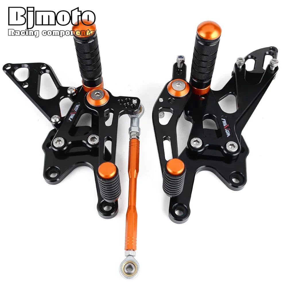 Motorcycle Adjustable Rearset Footrest For K-TM 1290 Super Duke Superduke R 2014-2016 2017 2018 2019 2020 2021 2022 2023 2024