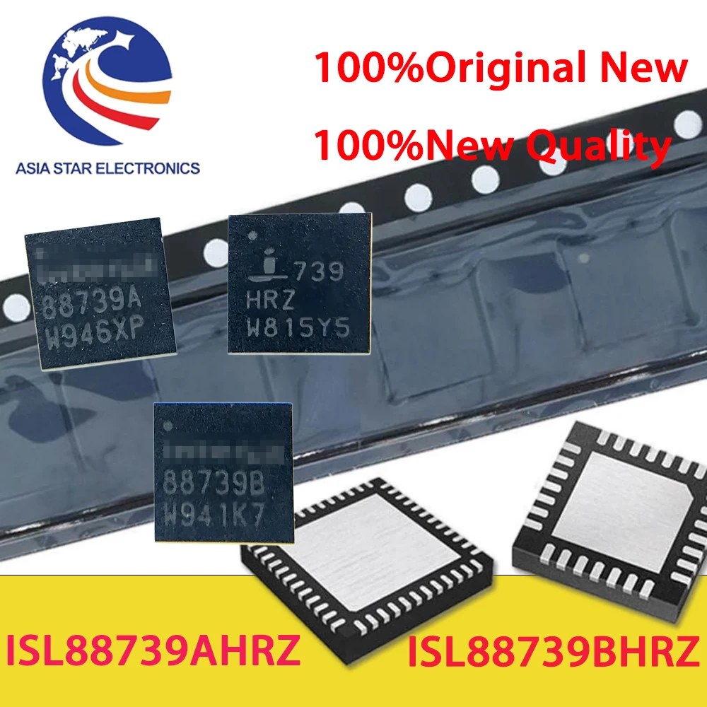 (2-10piece) 100% New ISL88739AHRZ ISL88739BHRZ QFN-32 Chipset 88739A 88739B Durable Electronic Component