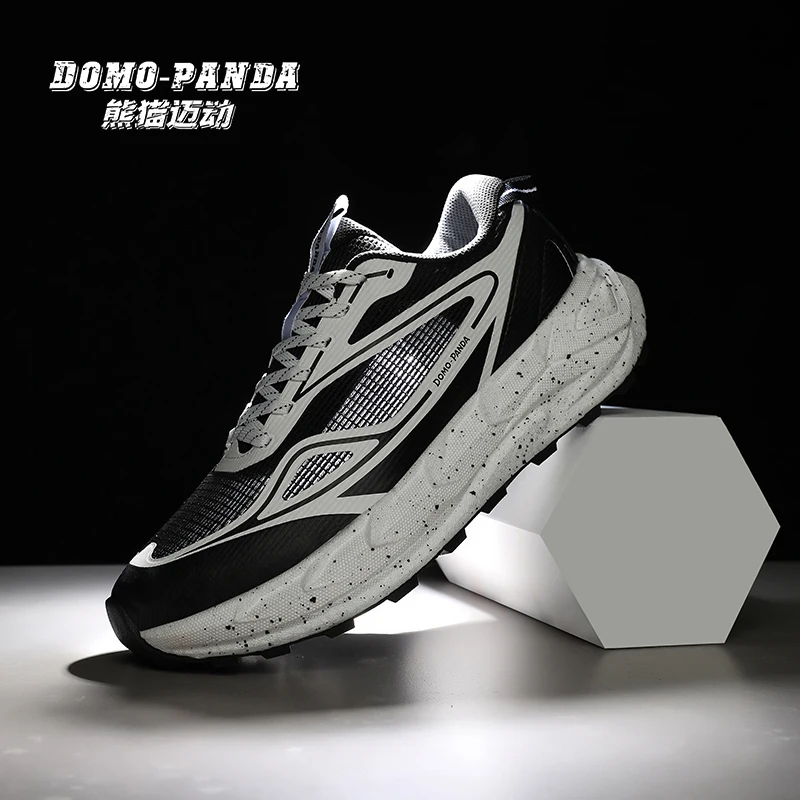 DOMO-PANDA Lightweight and Comfortable Sports Shoes with Breathable and Durable Mesh for Running Unisex 26042