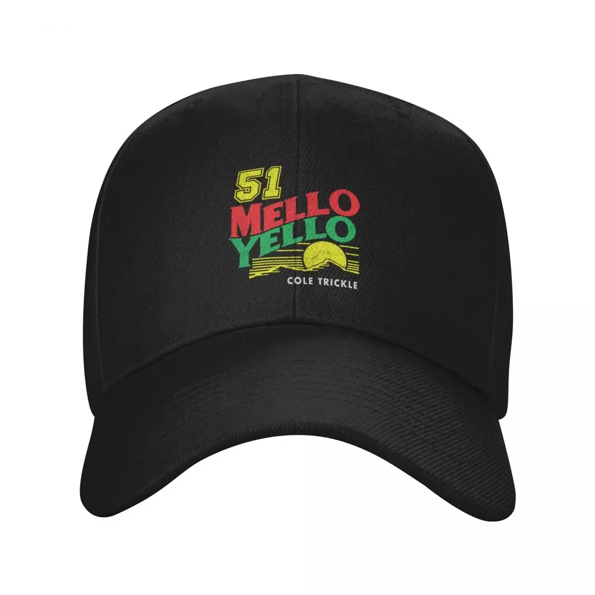 

#51 Mello Yello - Cole Trickle - vintage logo Baseball Cap Golf Snapback Cap Trucker Cap For Women Men's
