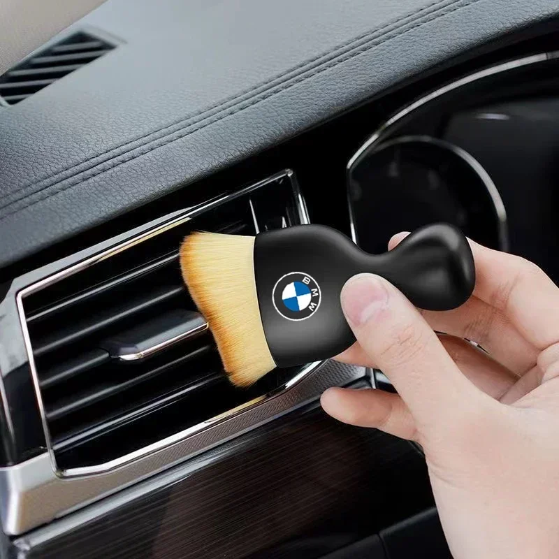 

Car Air Vent Cleaning Brush for BMW - Interior Dashboard Dust Brush for E36 E46 E90 X3 X5 (Soft Bristle Auto AC Vent Cleaner)