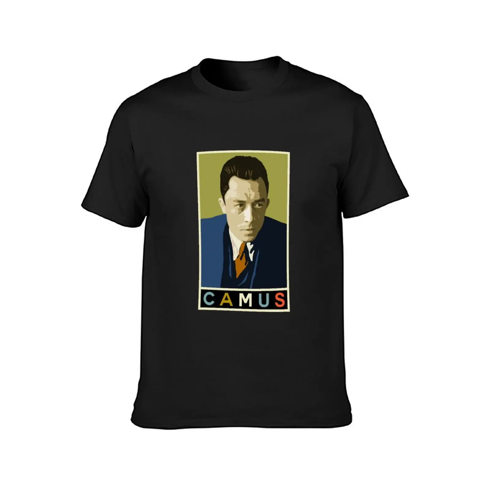 Albert Camus 3 T-Shirt vintage clothes cute tops animal prinfor boys Men's t-shirts