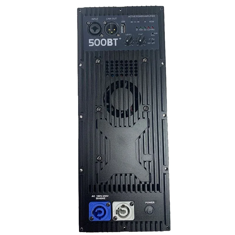 

900W Class D o Amplifier Module with BT for Karaoke Home Theater & Subwoofer Full Frequency Speakers-Metal Shell