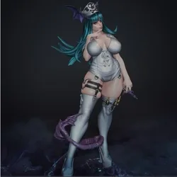 1/24 Scale 3D Resin Figure Model Kit Fantasy Miniature Demon Warrior Morrigan Nurse Unassembled and Unpainted Free Shipping