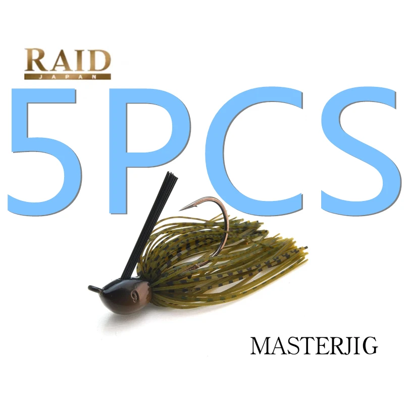 

8024 5 см 10,6 г 5 шт. LURETV оригинальный импортный RAID MASTER JIG зона препятствий флиппинг поплавок для воды родстер борода парень