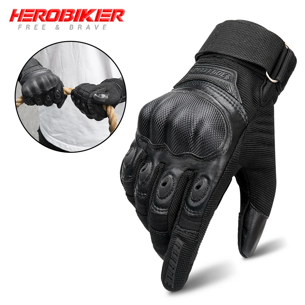 

Motorcycle Gloves Anti Fall And Anti-collision Touch Screen Off-road Riding Gloves Wear-resistant And Anti Slip Tactical Gloves