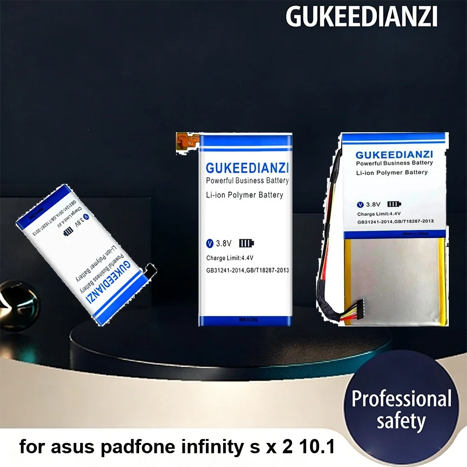 

Tablet Battery Long-Lasting Performance C11-P05 C11-A80 C11p1322 4100-7200mAh For Asus Padfone Infinity s x 2 10.1